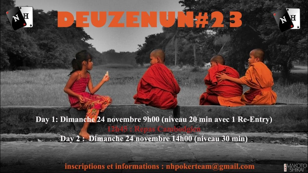 Deuzenun, Deuzenun#22, tournoi poker, NH Poker Team, poker saint-quentin-en-yvelines, poker, tournoi NH