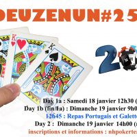 Deuzenun, Deuzenun#25, tournoi poker, NH Poker Team, poker saint-quentin-en-yvelines, poker, tournoi NH