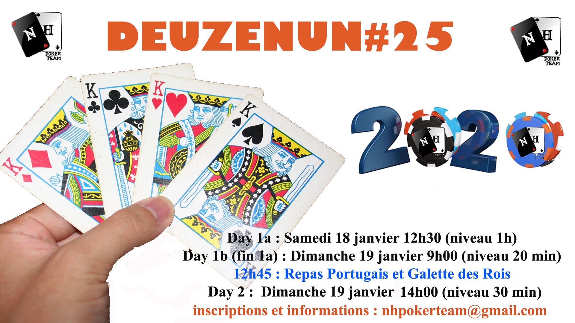 Deuzenun, Deuzenun#25, tournoi poker, NH Poker Team, poker saint-quentin-en-yvelines, poker, tournoi NH