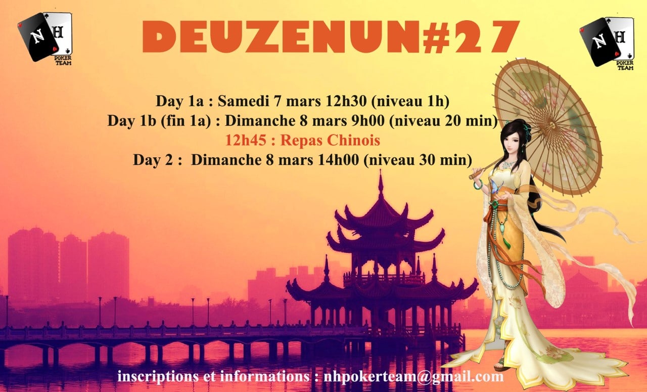 Inscription DzN#27: 07/08 Mars 2020