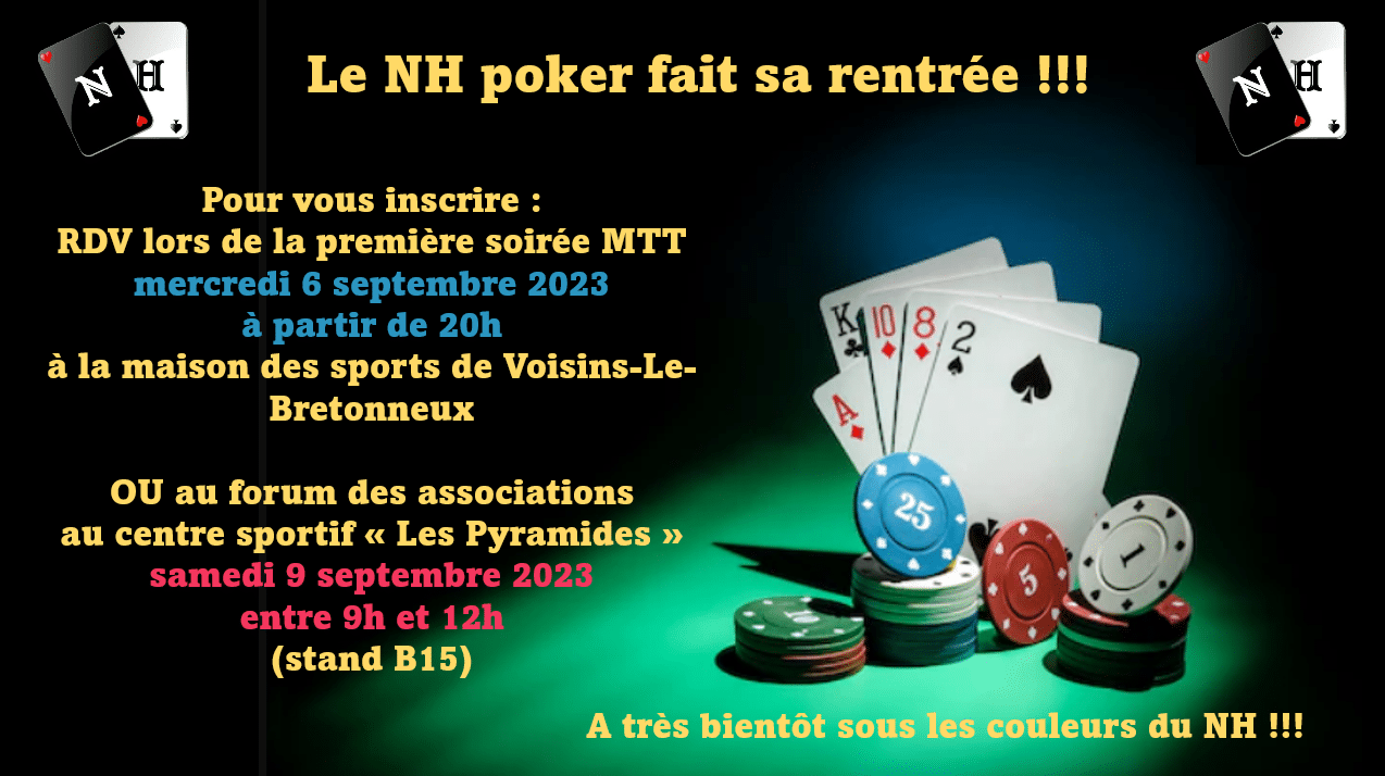 Le NH Poker Team fait sa rentrée !!!